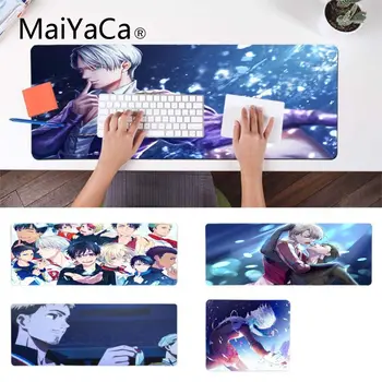 

MaiYaCa Non Slip PC Yuri on Ice Anime Customized laptop Gaming mouse pad Laptop Gaming Lockedge Mice Mousepad