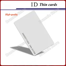 500 шт./лот EM пропуск 4100/4102 reaction ID card125khz rfid бесконтактная смарт-карта для системы контроля доступа и посещаемости