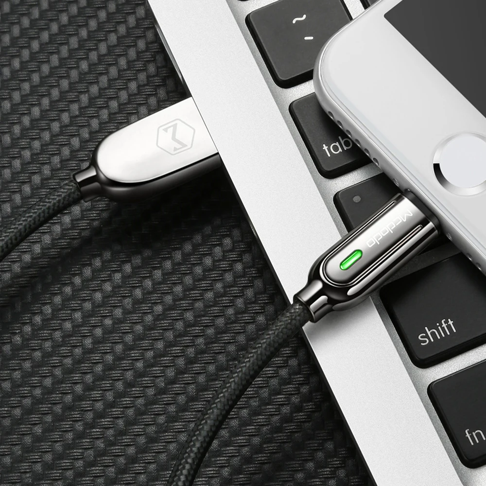 Кабель Mcdodo Lightning/USB для iPhone X Xs Max автоматическое отключение кабель быстрой зарядки