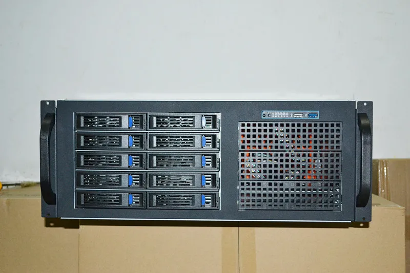 4U4410 10 font b disk b font hot plug server cabinet industrial control storage VODKTV multi