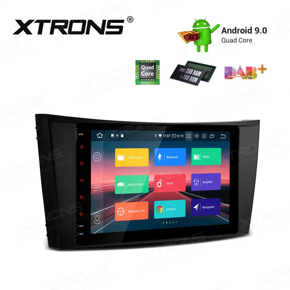 Top 8" Android 9.0 Pie OS Car Multimedia Navigation GPS Radio for Mercedes Benz E-Class W211 2002-2008  (E200/E220/E240/E270/E280) 3