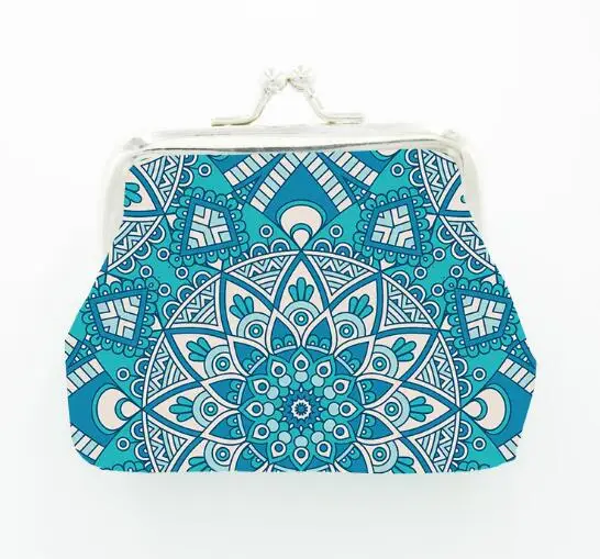 

New ethnic style print coin purse lady purse multi-purpose sewing kit fashion coin bag key bag card package