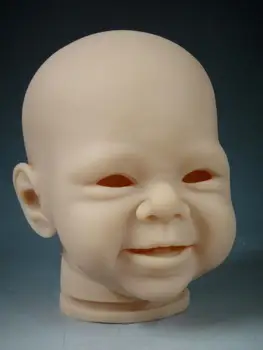 

55cm/22'' Alive Baby Toddler Dolls lifelike Soft Silicone Reborn Doll reborn Kit DIY doll kits artist collection sweet model