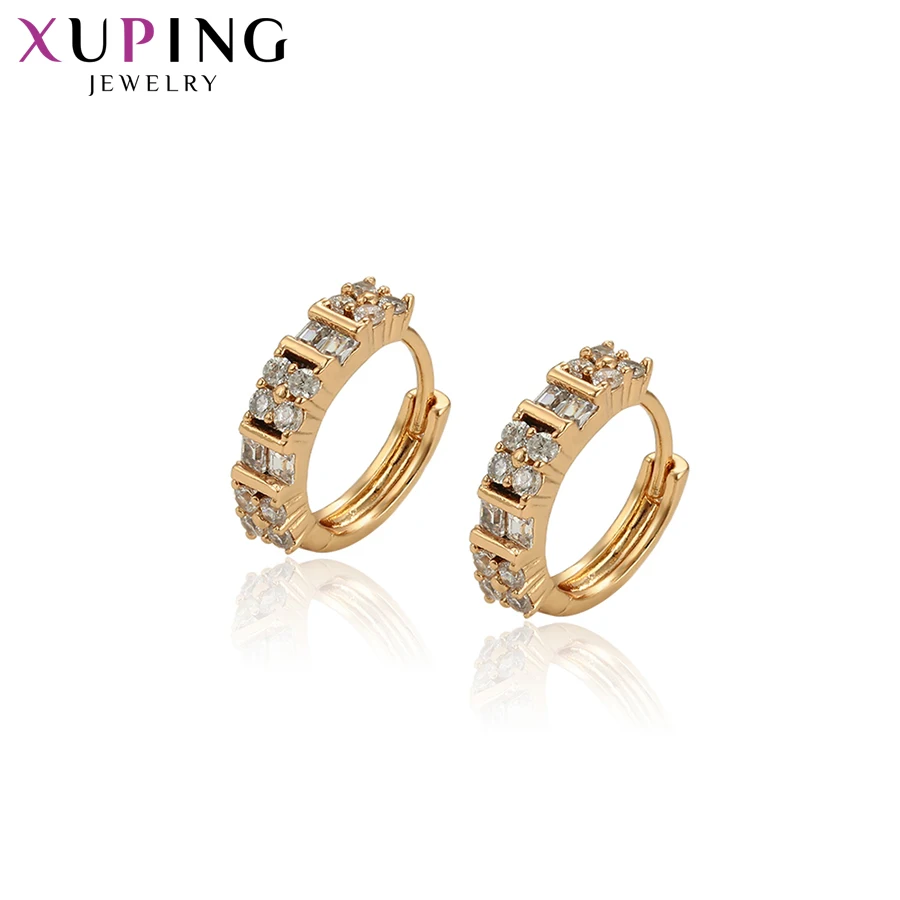 

Xuping European Style Temperament Earrings for Women Synthetic Cubic Zirconia Jewelry Christmas Gifts 97486