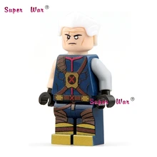 50 шт. супергероев кабель Люди Икс, ТВ строительные блоки действие блоки, друзья», для девочки и мальчика, дом с рисунками из игр для детей игрушки