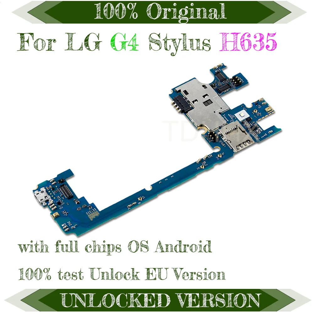 

Full Working Motherboard For LG G4 Stylus H635 Motherboard,Replacement Logic Board For LG G4 Stylus H635 With Android System