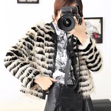 Free shipping fashion New arrival winter 2016 raccoon fur coat short dress haining leather lady s