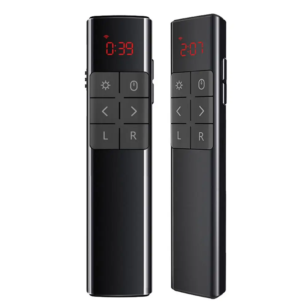

Flip Pen for PPT Multimedia Teaching Demonstrator with Digital Display Rechargeable Wireless Presenter