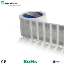 50 шт. UHF самоклеящаяся rfid-метка Печатный УВЧ пассивная RFID Метка ALN9662 RFID Инкрустация Alien H3