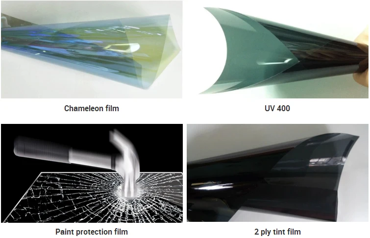 térmico vlt75 % nano cerâmica uv400 filme janela solar