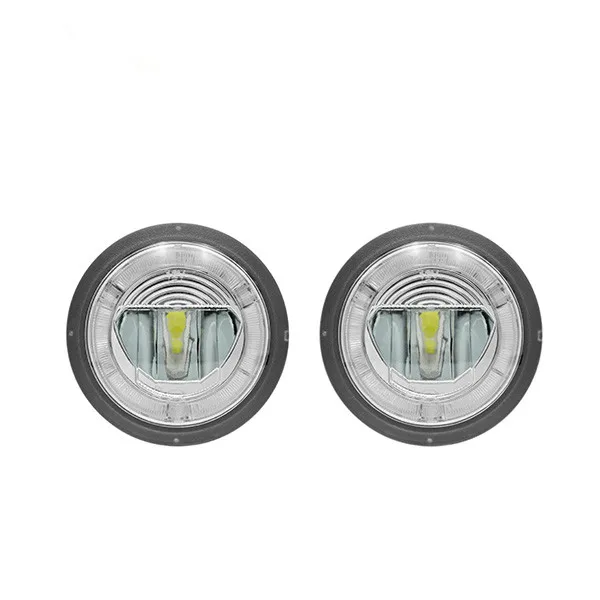 

CYAN SOIL BAY DRL Led Fog Light For Camaro 10-13 Dayline Guide Halo Ring Drl Fog Light