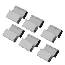 50 шт. из нержавеющей стали теплицы накладные S зажимы прочная стеклянная рама фиксирующий Зажим Регулируемая стеклянная полка-держатель стеклянные зажимы