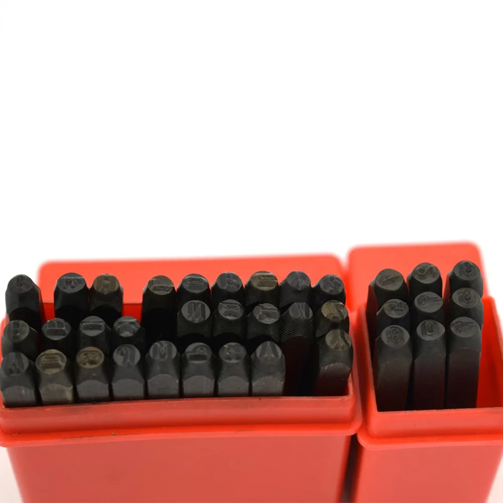 

3mm Number Punch Set & 3mm Metal Letterr Punch Stamping Set For Jewelry Making
