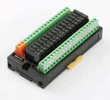 16 way open contact relay module PLC output signal amplifying relay disc RT-P16S 24V 100% new and original xbe ry16a ls lg plc 16 point relay output