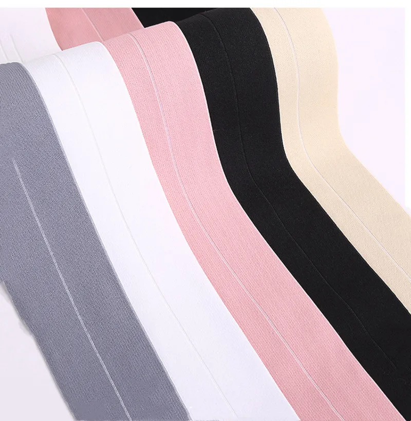 

6cm Fold Elastic Bands Thickening Double Loose Belt Clothing Accessories Rubber Band Underwear Edging Waist Elastic Band 1Meter