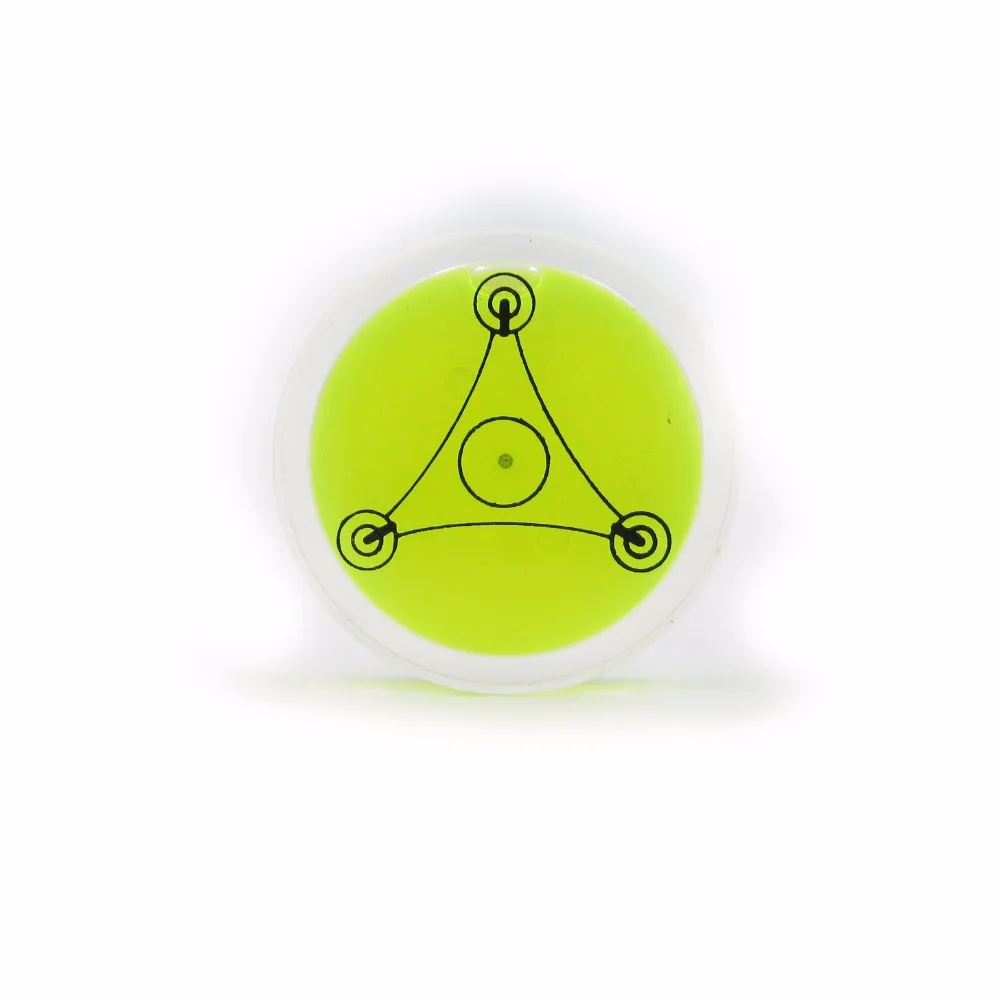 

HACCURY 40*10mm Circular bubble level Degree Marked Surface Leveling Bullseye level bubble