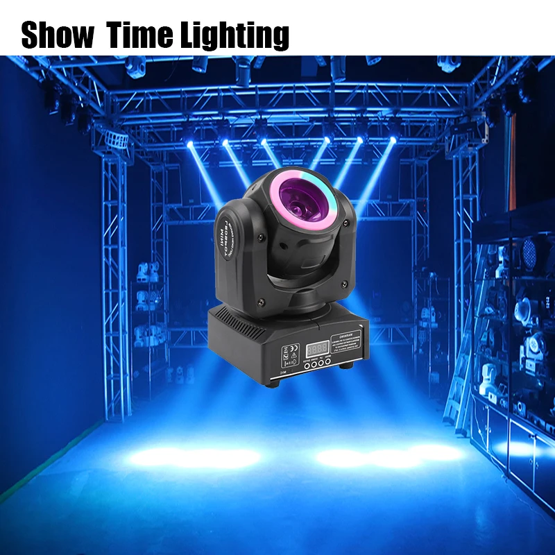 New arrival Mini Led beam moving head with light strip spot wash RGBW 4 In 1 effect good use for night club KTV DJ Party lite