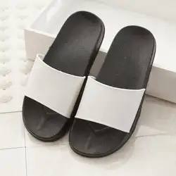 Новые модные пары Женская Мода Повседневное Крытый Открытый Тапочки однотонные Нескользящие туфли плоские сандалии плюс Размеры #926