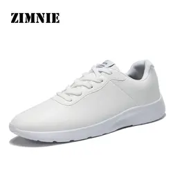 ZIMNIE/брендовая мужская обувь из коровьей кожи, мужская повседневная обувь на шнуровке в простом стиле, мужская обувь высокого качества