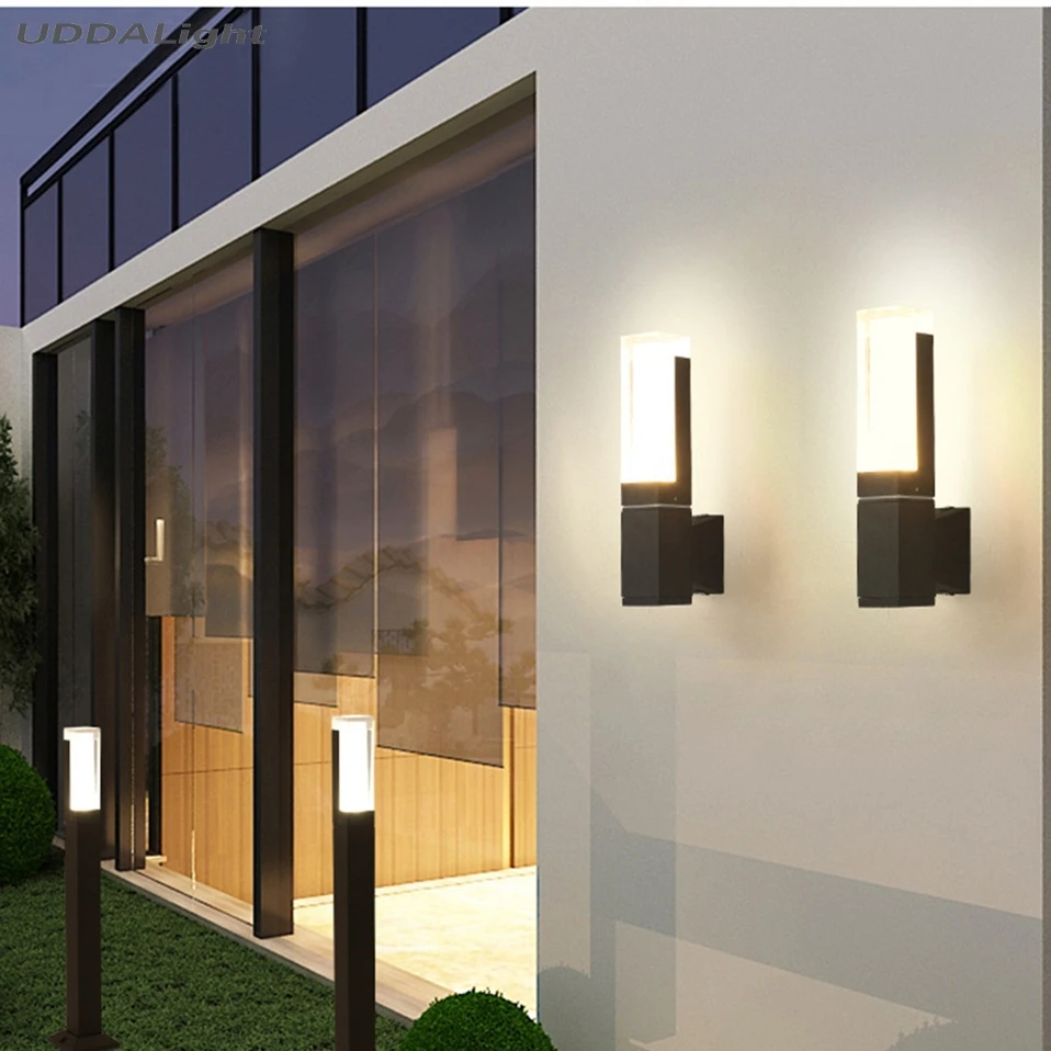 

outdoor wall light 12W outdoor led lights Villa Hotel Courtyard Aisle Corridor