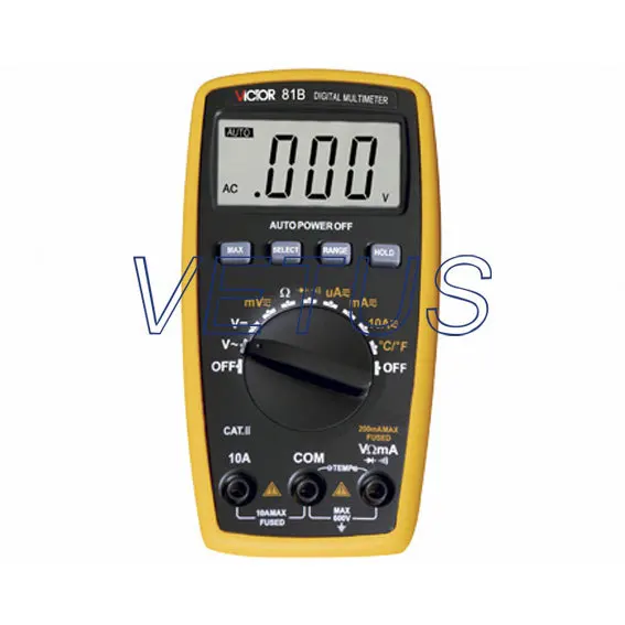 

VICTOR 81B 3 1/2 Auto range Auto Power -Off Digital Multimeter DMM