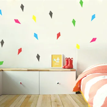 

Kids Room Baby Girl Room Decorative Cartoon Sticker ice cream Home Decor Wall Stickers Pvc Wall Decals Art Decals
