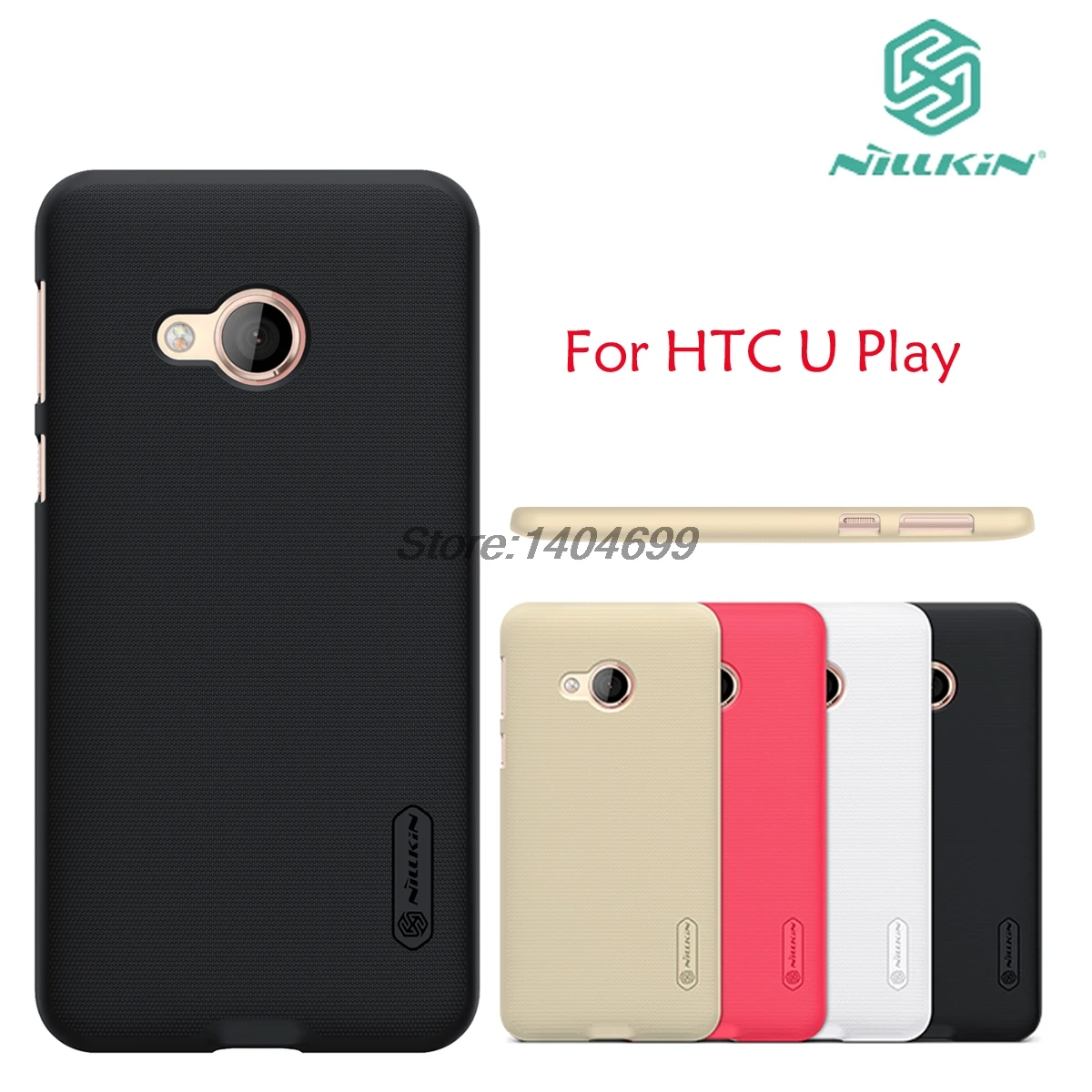 

sFor HTC U Play Case Nillkin Frosted Shield Hard Armor PC Back Cover Matte Case For HTC U Play