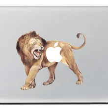 Свирепый лев Виниловая наклейка для нового Macbook Pro 13 15 дюймов и Air 11 13 дюймов наклейка для ноутбука