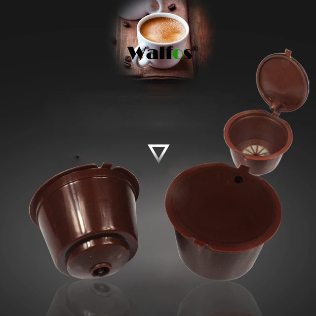 Best Offers 2pcs Reusable Empty Dolce Gusto Coffee Capsule Plastic 50 times Refillable Dulce Gustos Baskets Espresso Nescafe Filter Capsules Best Offers 2pcs Reusable Empty Dolce Gusto Coffee Capsule Plastic 50 times Refillable Dulce Gustos Baskets Espresso Nescafe Filter Capsules