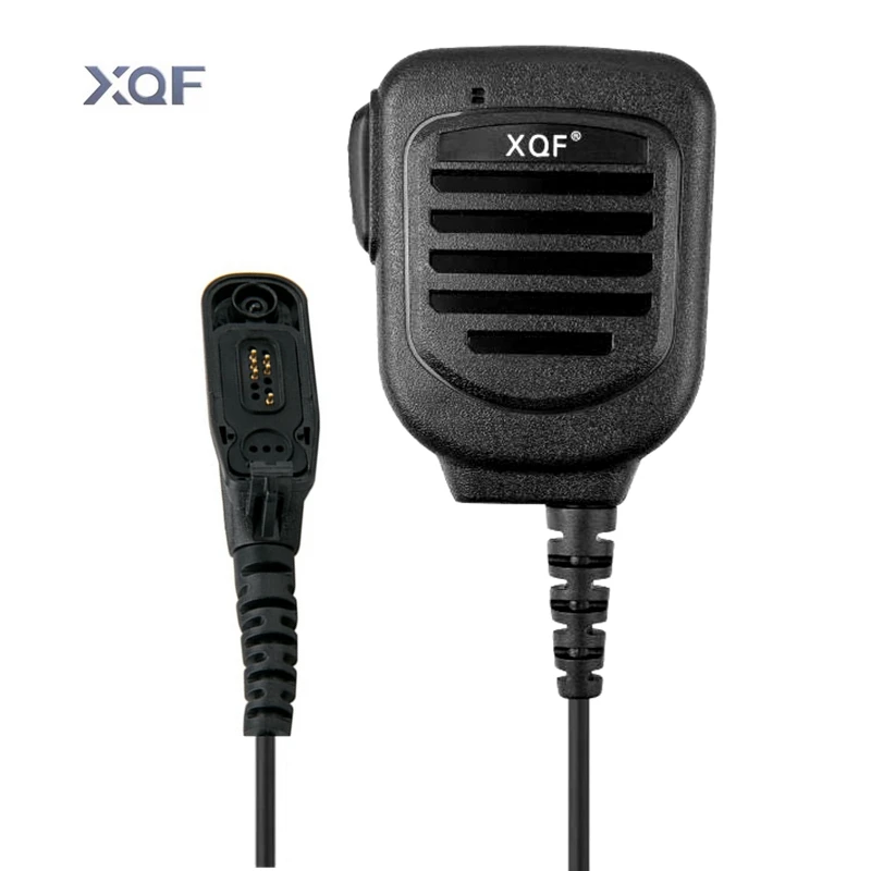 

XQF Walkie Talkie Hand Microphone SM109 Shoulder IP67 Waterproof Mic For Motorola MultiPin Radio XPR6300 XPR6350/6380/6500/6550