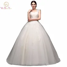 Реальные изображения бежевый свадебный наряд бальное платье на бретельках невесты платья богемные vestidos de noiva de luxo