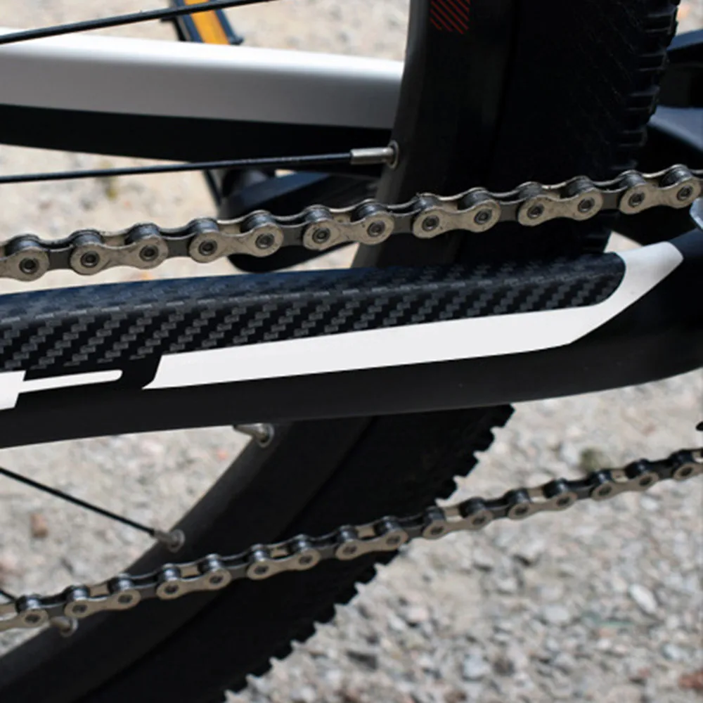 Крутая цепь для велосипеда MTB, защита от царапин, велосипедная цепь, защита от царапин, защитная наклейка, Аксессуары для велосипеда