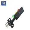 Mini 5 V tráfico luz LED módulo de pantalla para Arduino rojo amarillo verde de 5mm LED Mini luz de tráfico para el tráfico de luz modelo de sistema ► Foto 3/6