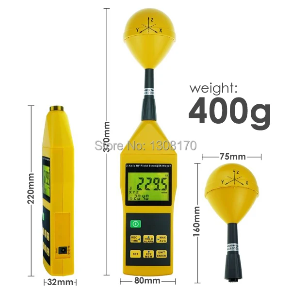 5-Innovative-life-EMF-meter-TM-196-Dimension
