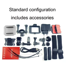 Action Camera Original H9 EKEN H9R With Case Ultra HD 4K WiFi 1080P/60fps 1050MAH Helmet Cam underwater go waterproof pro camera