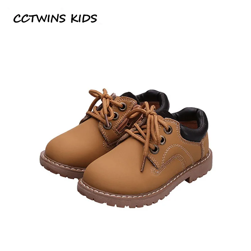 

CCTWINS KIDS 2018 Winter Baby Boy Brand Oxford Children Genuine Leather Flat Girl Fashion Warm Shoe Toddler GX1985