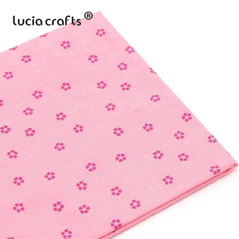 Lucia crafts, 1 шт./лот, 50x50 см, хлопковая ткань для шитья, для рукоделия, Лоскутная ткань, ткань для детского постельного белья, текстильная кукла H0802 - Цвет: Type 11