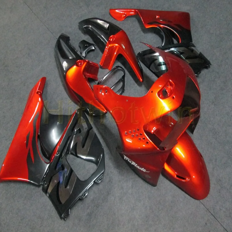 Пользовательские мотоциклетные Клобук Для HONDA CBR900RR 1994 1995 1996 1997 CBR893RR ABS пластиковые Обтекатели+ Botls+ оранжевый черный