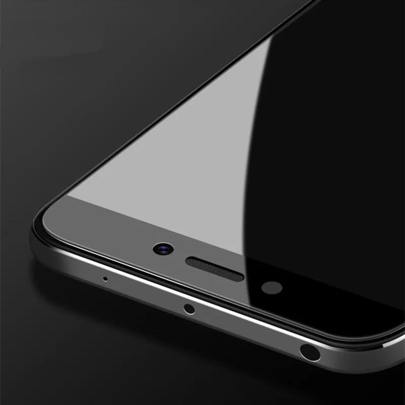 9H полное покрытие закаленное стекло для Huawei P Smart Dual SIM защита экрана чехол Смарт
