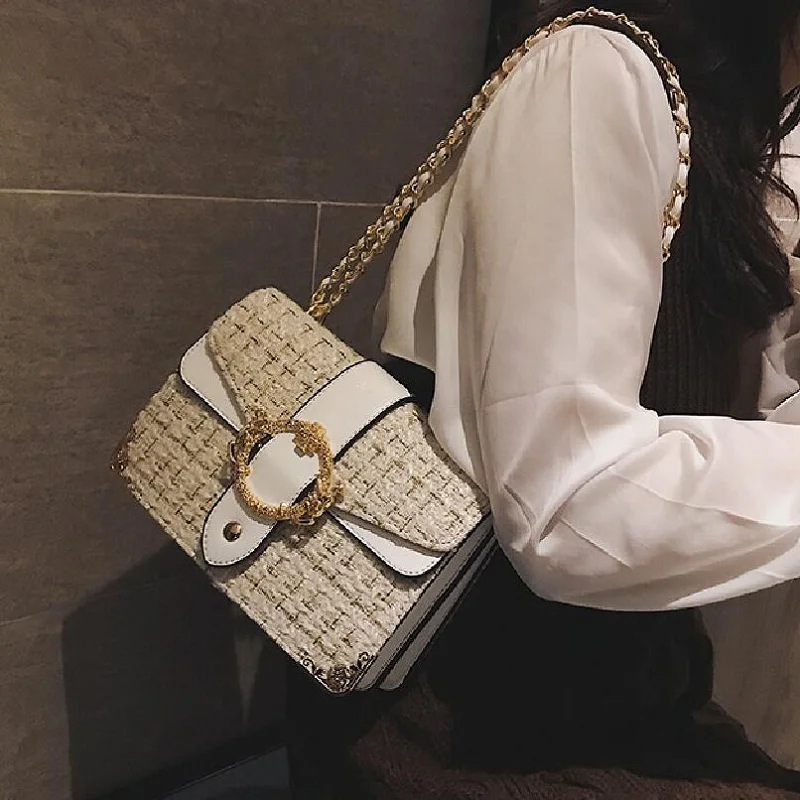 bag Fashion small clutch shoulder 2019 women Leather messenger designer summer white Chains bags sac main femme torebki damskie bag Fashion small clutch shoulder 2019 women Leather messenger designer summer white Chains bags sac main femme torebki damskie