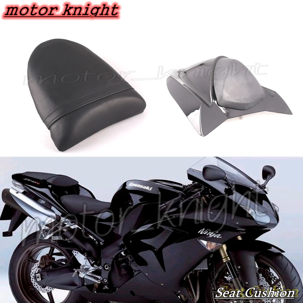 

Rear Seat Cowl Fairing Cover Passenger Seat Pillion Fit Kawasaki Ninja ZX10R 2004 2005 Black Cover