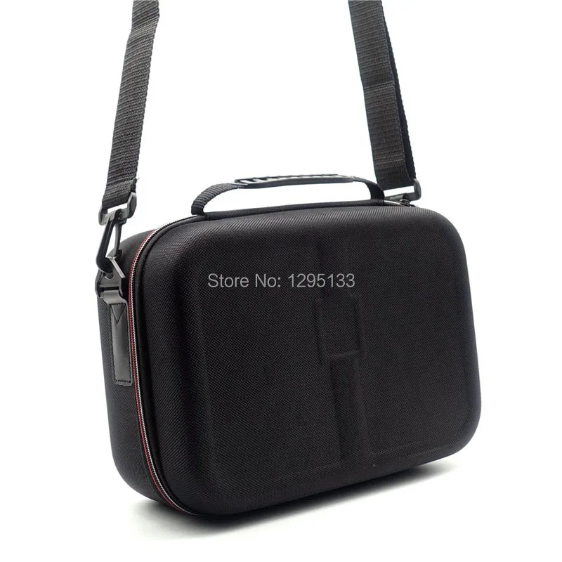 Black Big Capacity Hard Shell Storage Bag Case for Nintendo Switch Console and Accessoris with Handle and Strap (1)