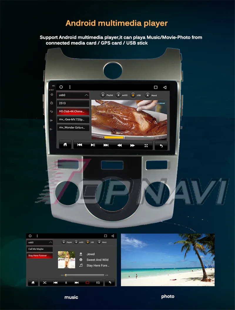 car pc case For KIA Cerato 2009