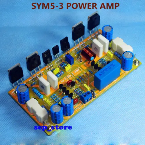 HI FI DIY моно Классическая Symasym5 3 Дискретная Плата усилителя мощности 100 Вт AMP