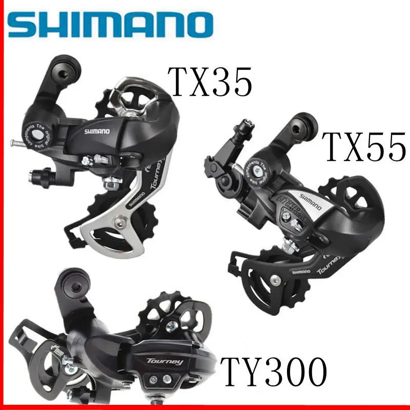 Shimano Tourney RD TX35 ty300 6 7 8 скоростей MTB велосипед задний переключатель