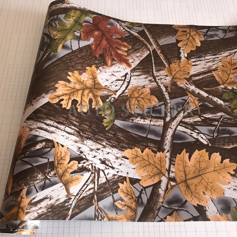 Камуфляжная виниловая пленка Realtree 10/20/30/40/50x152 см|Наклейки на автомобиль| |
