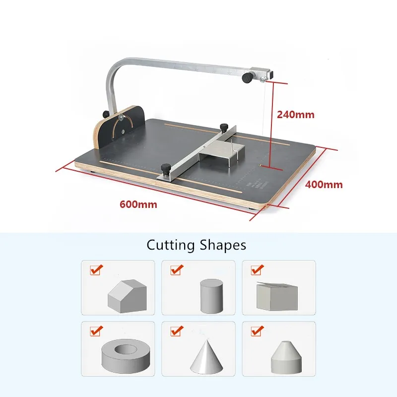 110-220 В электрический стол для резки пены Горячий Нож Резак Электрический режущий инструмент Пена Режущий жемчуг Шерсть модели