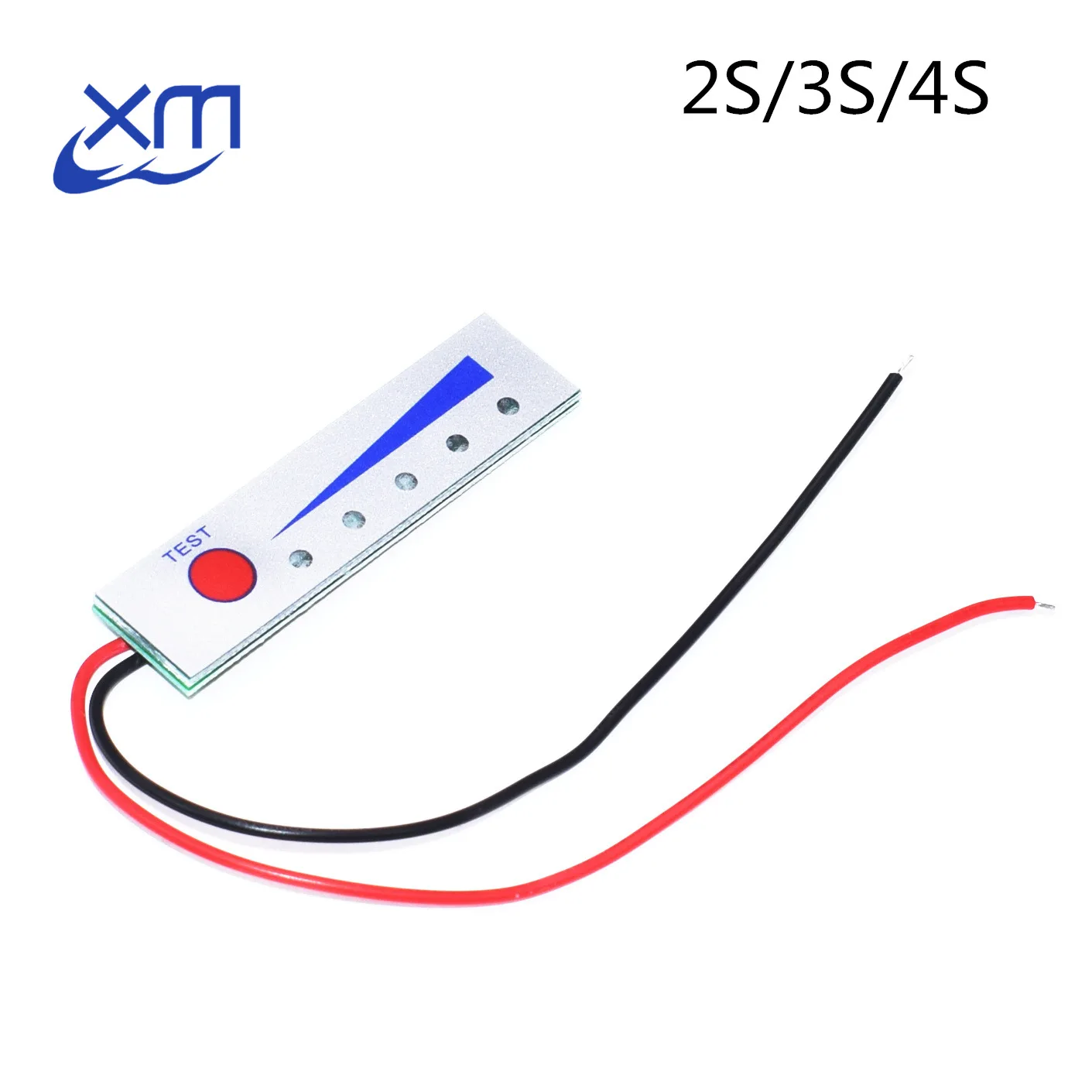 Водонепроницаемый 2S 3S 4S литий-ионный индикатор емкости батареи электроэнергия светодиодный дисплей Панель метр тестер 8,4 в 12,6 в 16,8 в