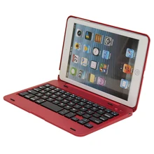 High Quality For Apple iPad Mini 1 2 3 Foldable Rechargeable Bluetooth Keyboard Case Cover