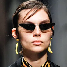 Asilkaroad Fashion Cute Sexy Retro Cat Eye Sunglasses Women Vintage Brand Designer Cateye Sun Glasses For Female Ladies UV400